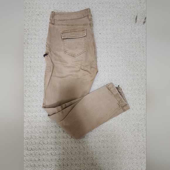 Tan Cargo Pants - Picture 2 of 3